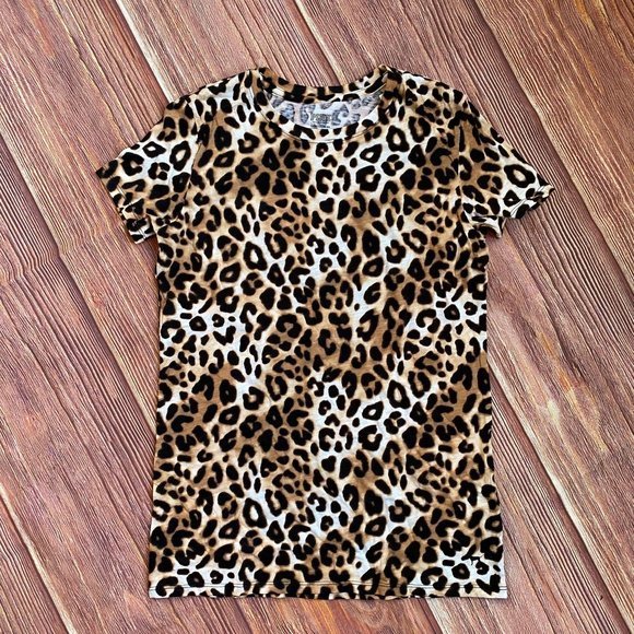 NWT VS Leopard Lounge Tee - Picture 1 of 3